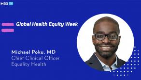 Dr. Michael Poku, chief clinical officer at Equality Health