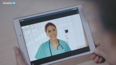 Medical video call on tablet